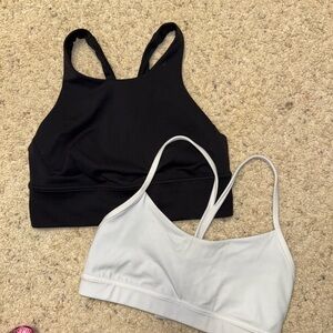 ⚠️SOLD⚠️Black and White Women's Sports Bras